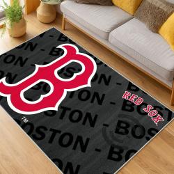 MLB Boston Red Sox Baseball Team Logo Sport Carpet Area Rug Home Decor Gift BRS105