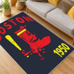 MLB Boston Red Sox Baseball Team Logo Sport Carpet Area Rug Home Decor Gift BRS108