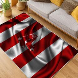 MLB Boston Red Sox Baseball Team Logo Sport Carpet Area Rug Home Decor Gift BRS110