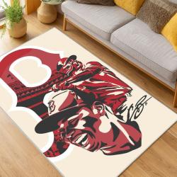 MLB Boston Red Sox Baseball Team Logo Sport Carpet Area Rug Home Decor Gift BRS113