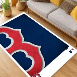 MLB Boston Red Sox Baseball Team Logo Sport Carpet Area Rug Home Decor Gift BRS114