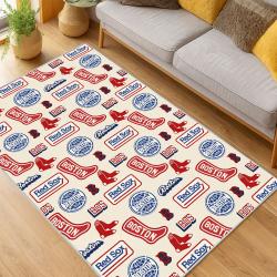 MLB Boston Red Sox Baseball Team Logo Sport Carpet Area Rug Home Decor Gift BRS119