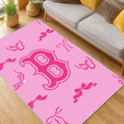 MLB Boston Red Sox Baseball Team Logo Sport Carpet Area Rug Home Decor Gift BRS125