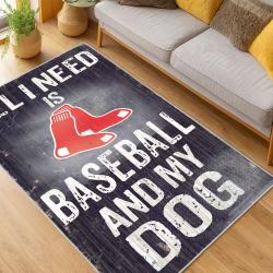 MLB Boston Red Sox Baseball Team Logo Sport Carpet Area Rug Home Decor Gift BRS127