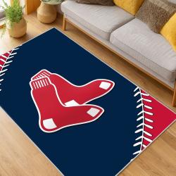 MLB Boston Red Sox Baseball Team Logo Sport Carpet Area Rug Home Decor Gift BRS131