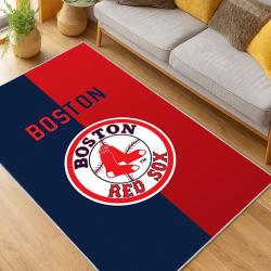 MLB Boston Red Sox Baseball Team Logo Sport Carpet Area Rug Home Decor Gift BRS132