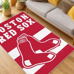 MLB Boston Red Sox Baseball Team Logo Sport Carpet Area Rug Home Decor Gift BRS137