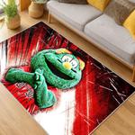 mlb boston red sox baseball team logo sport carpet area rug home decor gift living room brs139
