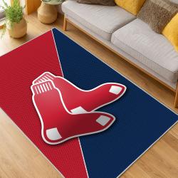 MLB Boston Red Sox Baseball Team Logo Sport Carpet Area Rug Home Decor Gift BRS140