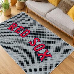 MLB Boston Red Sox Baseball Team Logo Sport Carpet Area Rug Home Decor Gift BRS141