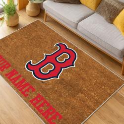 MLB Boston Red Sox Baseball Team Logo Sport Carpet Area Rug Home Decor Gift BRS142