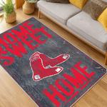 mlb boston red sox baseball team logo sport carpet area rug home decor gift living room brs145