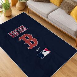 MLB Boston Red Sox Baseball Team Logo Sport Carpet Area Rug Home Decor Gift BRS162