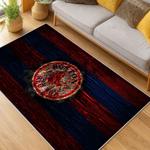 mlb boston red sox baseball team logo sport carpet area rug home decor gift living room brs164