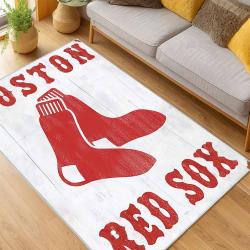 MLB Boston Red Sox Baseball Team Logo Sport Carpet Area Rug Home Decor Gift BRS169