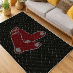 MLB Boston Red Sox Baseball Team Logo Sport Carpet Area Rug Home Decor Gift BRS170
