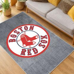 MLB Boston Red Sox Baseball Team Logo Sport Carpet Area Rug Home Decor Gift BRS184