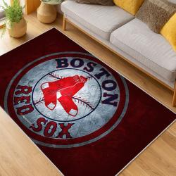 MLB Boston Red Sox Baseball Team Logo Sport Carpet Area Rug Home Decor Gift BRS186