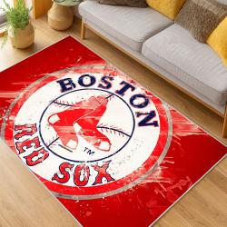 MLB Boston Red Sox Baseball Team Logo Sport Carpet Area Rug Home Decor Gift BRS188