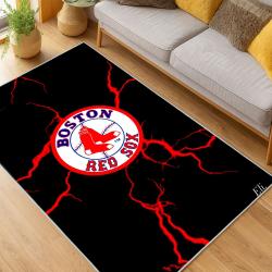 MLB Boston Red Sox Baseball Team Logo Sport Carpet Area Rug Home Decor Gift BRS190