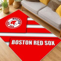 MLB Boston Red Sox Baseball Team Logo Sport Carpet Area Rug Home Decor Gift BRS191