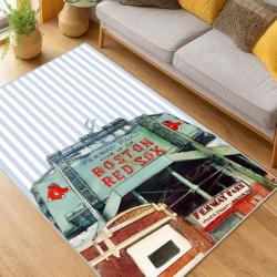 MLB Boston Red Sox Baseball Team Logo Sport Carpet Area Rug Home Decor Gift BRS192