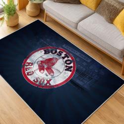 MLB Boston Red Sox Baseball Team Logo Sport Carpet Area Rug Home Decor Gift BRS194
