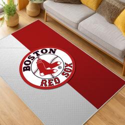 MLB Boston Red Sox Baseball Team Logo Sport Carpet Area Rug Home Decor Gift BRS198