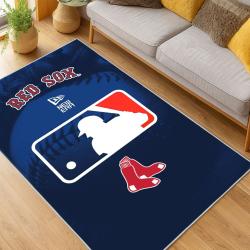 MLB Boston Red Sox Baseball Team Logo Sport Carpet Area Rug Home Decor Gift BRS199
