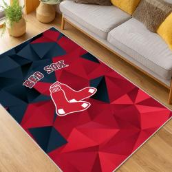 MLB Boston Red Sox Baseball Team Logo Sport Carpet Area Rug Home Decor Gift BRS201