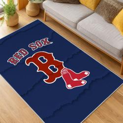 MLB Boston Red Sox Baseball Team Logo Sport Carpet Area Rug Home Decor Gift BRS203