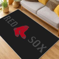 MLB Boston Red Sox Baseball Team Logo Sport Carpet Area Rug Home Decor Gift BRS207