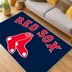 MLB Boston Red Sox Baseball Team Logo Sport Carpet Area Rug Home Decor Gift BRS208