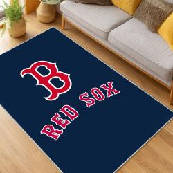 MLB Boston Red Sox Baseball Team Logo Sport Carpet Area Rug Home Decor Gift BRS212
