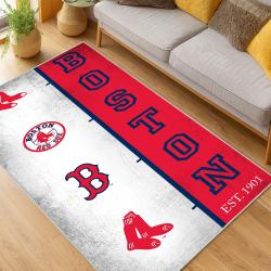 MLB Boston Red Sox Baseball Team Logo Sport Carpet Area Rug Home Decor Gift BRS221