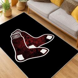 MLB Boston Red Sox Baseball Team Logo Sport Carpet Area Rug Home Decor Gift BRS224