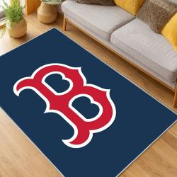 MLB Boston Red Sox Baseball Team Logo Sport Carpet Area Rug Home Decor Gift BRS225