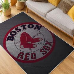 MLB Boston Red Sox Baseball Team Logo Sport Carpet Area Rug Home Decor Gift BRS226