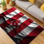 mlb boston red sox baseball team logo sport carpet area rug home decor gift living room brs230