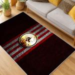 mlb boston red sox baseball team logo sport carpet area rug home decor gift living room brs232