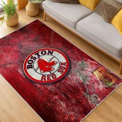 MLB Boston Red Sox Baseball Team Logo Sport Carpet Area Rug Home Decor Gift BRS242