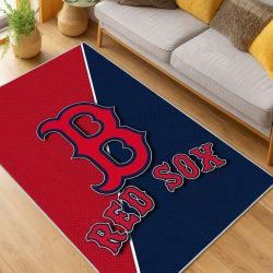 MLB Boston Red Sox Baseball Team Logo Sport Carpet Area Rug Home Decor Gift BRS243