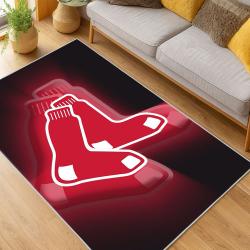 MLB Boston Red Sox Baseball Team Logo Sport Carpet Area Rug Home Decor Gift BRS246