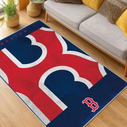 MLB Boston Red Sox Baseball Team Logo Sport Carpet Area Rug Home Decor Gift BRS250