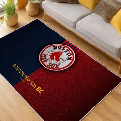 MLB Boston Red Sox Baseball Team Logo Sport Carpet Area Rug Home Decor Gift BRS258