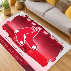 MLB Boston Red Sox Baseball Team Logo Sport Carpet Area Rug Home Decor Gift BRS275