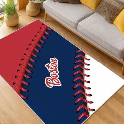MLB Boston Red Sox Baseball Team Logo Sport Carpet Area Rug Home Decor Gift BRS277