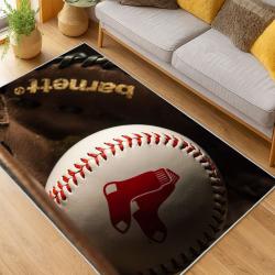 MLB Boston Red Sox Baseball Team Logo Sport Carpet Area Rug Home Decor Gift BRS278