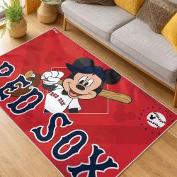MLB Boston Red Sox Baseball Team Logo Sport Carpet Area Rug Home Decor Gift BRS281