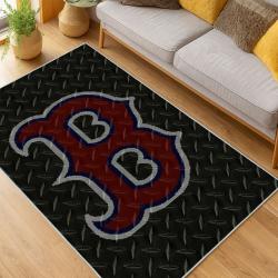 MLB Boston Red Sox Baseball Team Logo Sport Carpet Area Rug Home Decor Gift BRS282